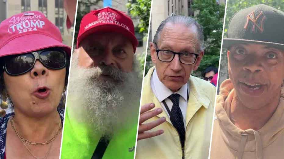 Conservatives unload on ‘political’ NYC prosecution of Trump outside courtroom: ‘Damaging to the country’