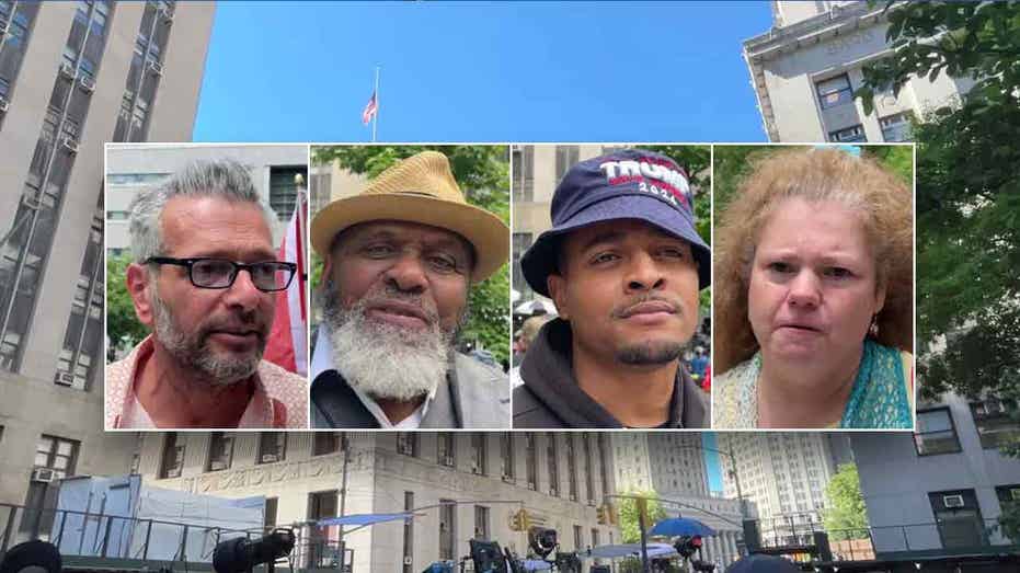 Supporters rally around Trump outside NYC courthouse: Biden ‘ain’t for’ Black America