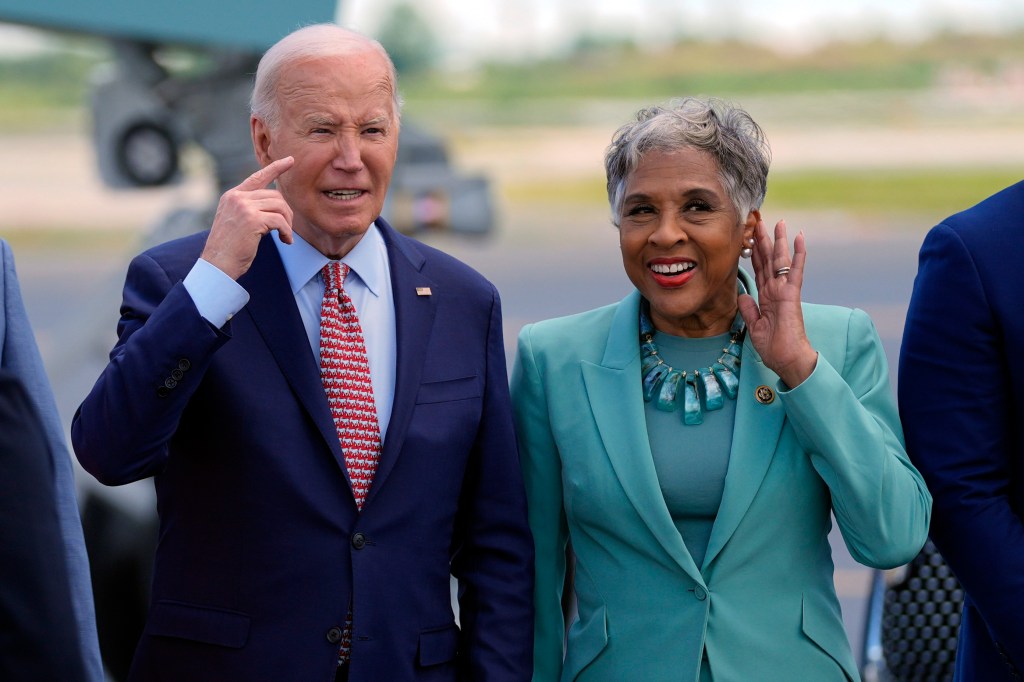 Biden snaps at reporter over question about handing over power to Kamala Harris during second term: ‘Did you fall on your head?’