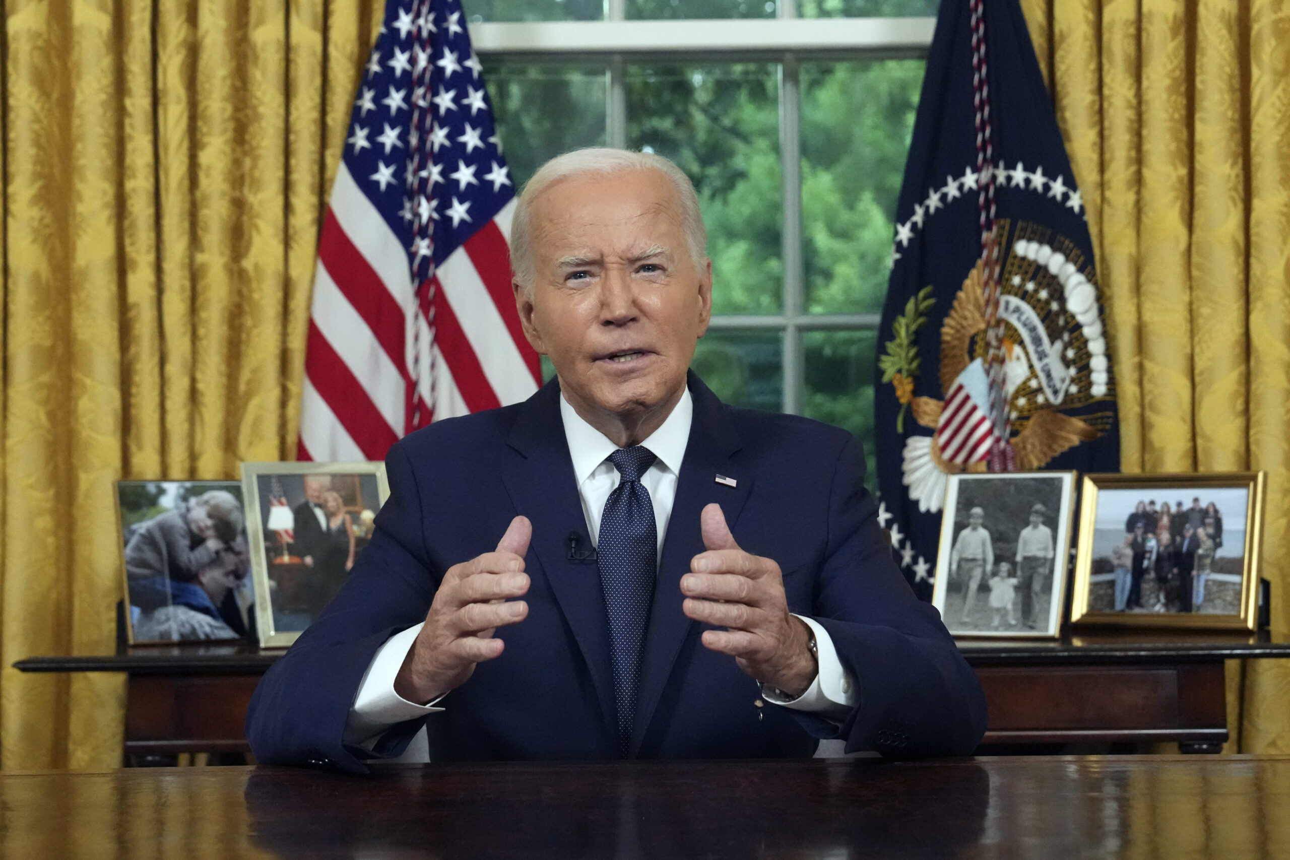 Biden’s Oval Office speech live updates: Prez to address country for first time since dropping out of race