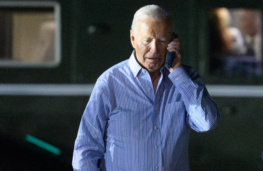 Biden read note with staffer’s critique aloud on call with Dems: ‘You are sounding defensive’