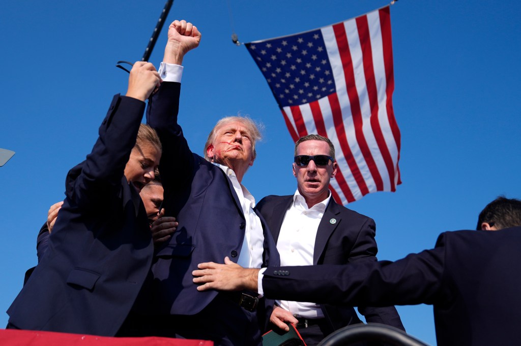 Trump vows to keep holding outdoor rallies as he reveals Melania was ‘watching live’ when he was shot: ‘She can’t really even talk about it’