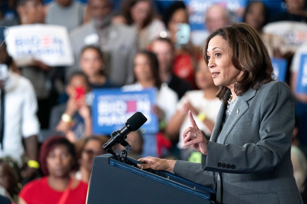 Anti-Israel protesters bash Biden ahead of Kamala Harris’ North Carolina rally, chanting ‘You pay taxes for child amputees’: video