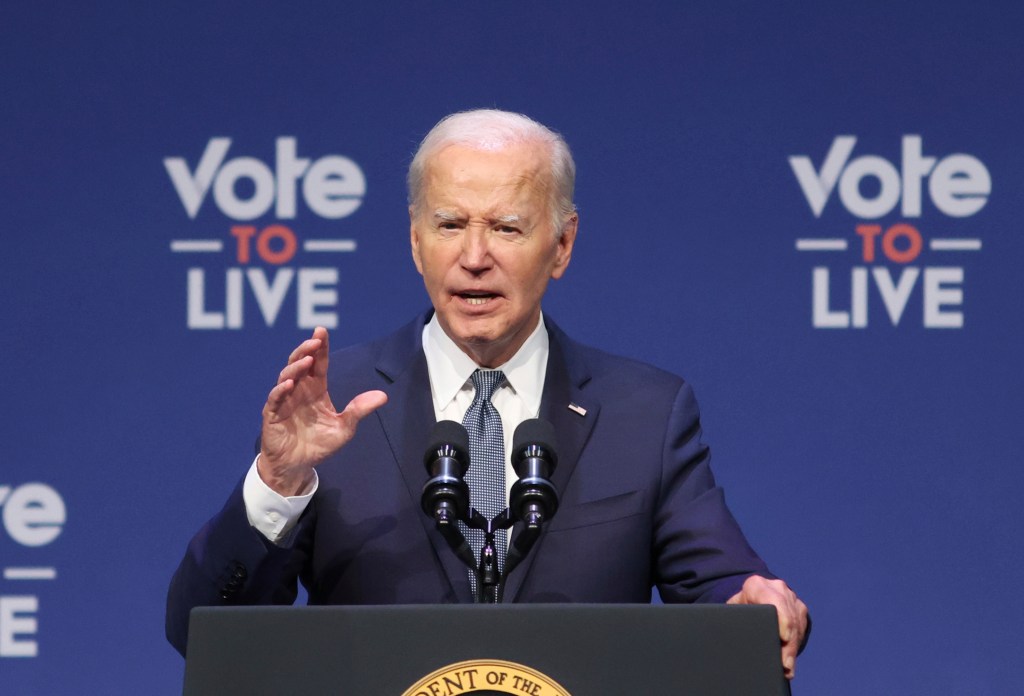 Nearly two-thirds of Democrats want Biden to step aside: poll