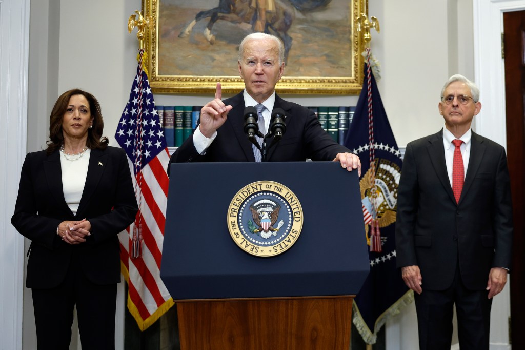 Biden says it’s ‘outrageous’ that Senate blocked Merrick Garland, confirmed Amy Coney Barrett