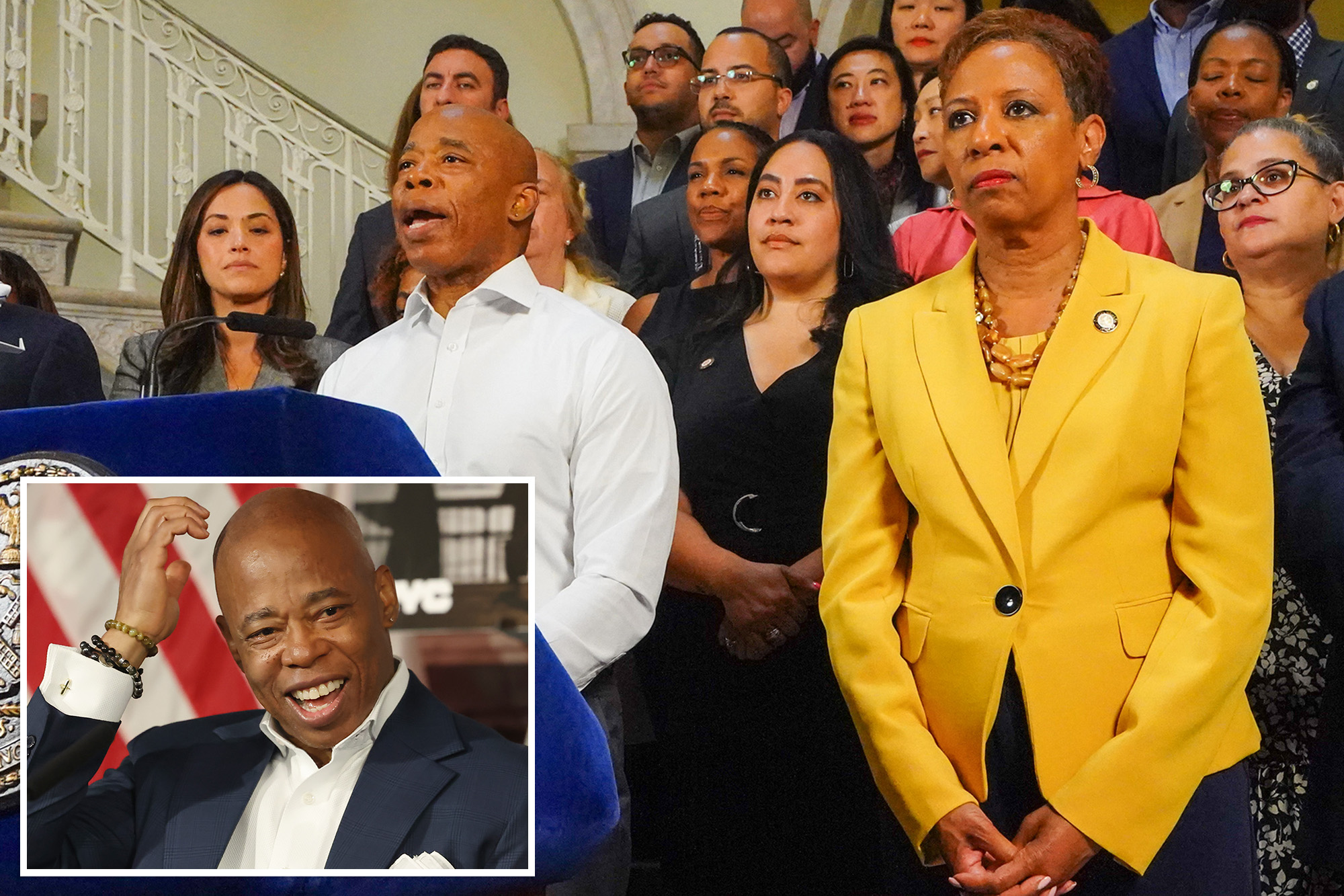 NYC Council speaker slams Eric Adams’ proposed new rules as power grab: ‘You want a king?’