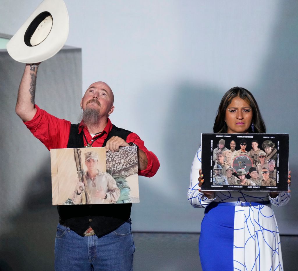 Gold Star parents at RNC remind Biden of all 13 service members who died in Afghanistan