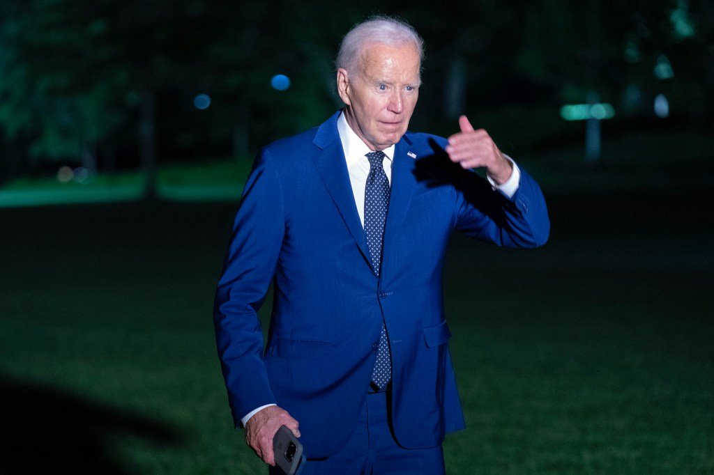 Biden says he and Kamala Harris are ‘talking’ about VP pick, claims he ‘cured the economy’