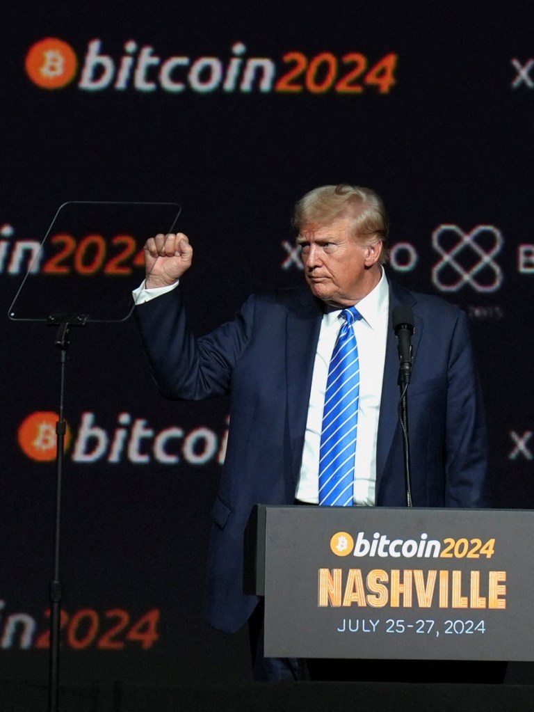 Trump pledges to make US ‘the crypto capital of the planet’ during speech at world’s largest Bitcoin conference