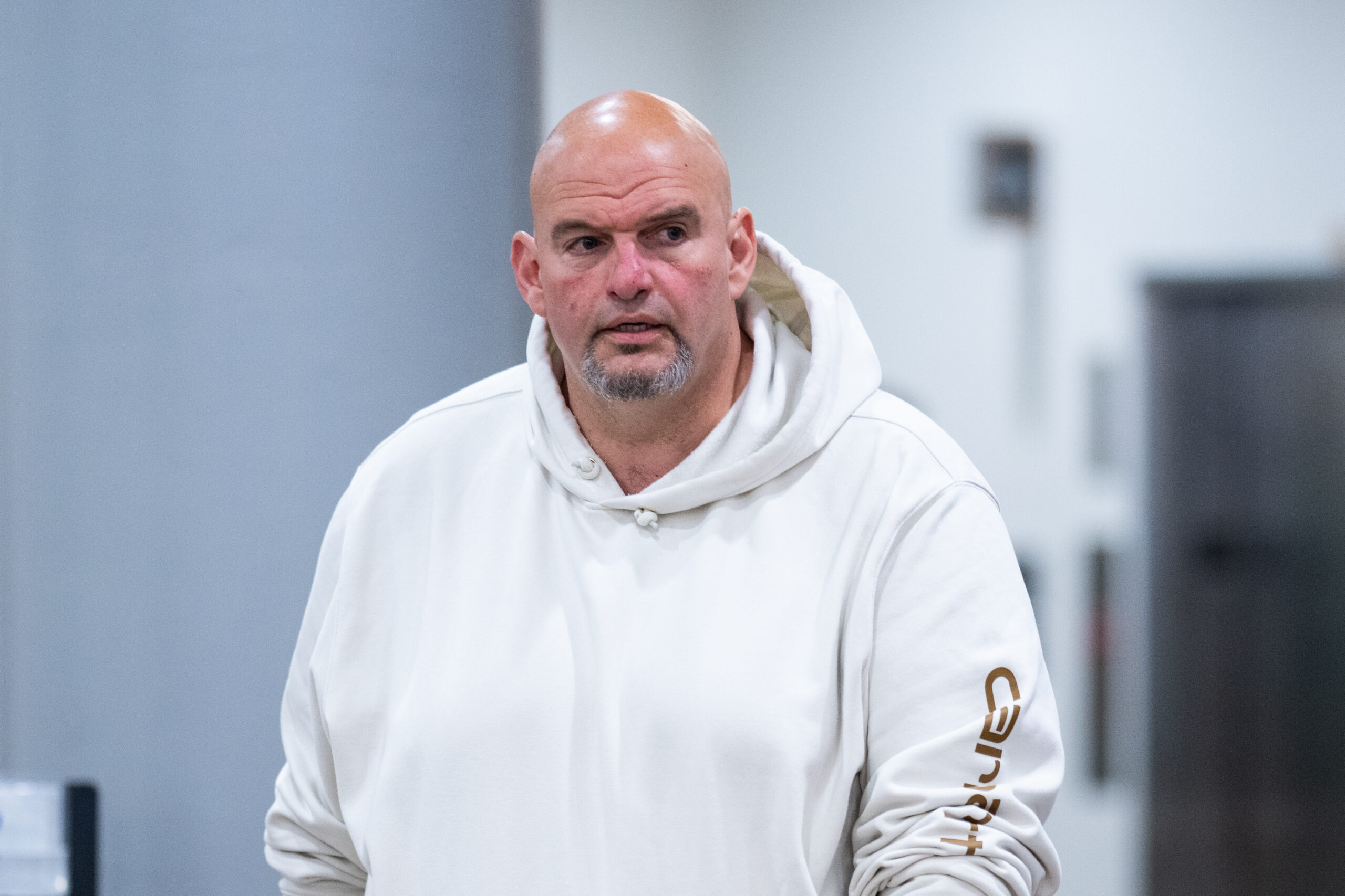 John Fetterman scolds Democrats for fleeing Biden: ‘Need to get a spine’ or ‘grow a set’