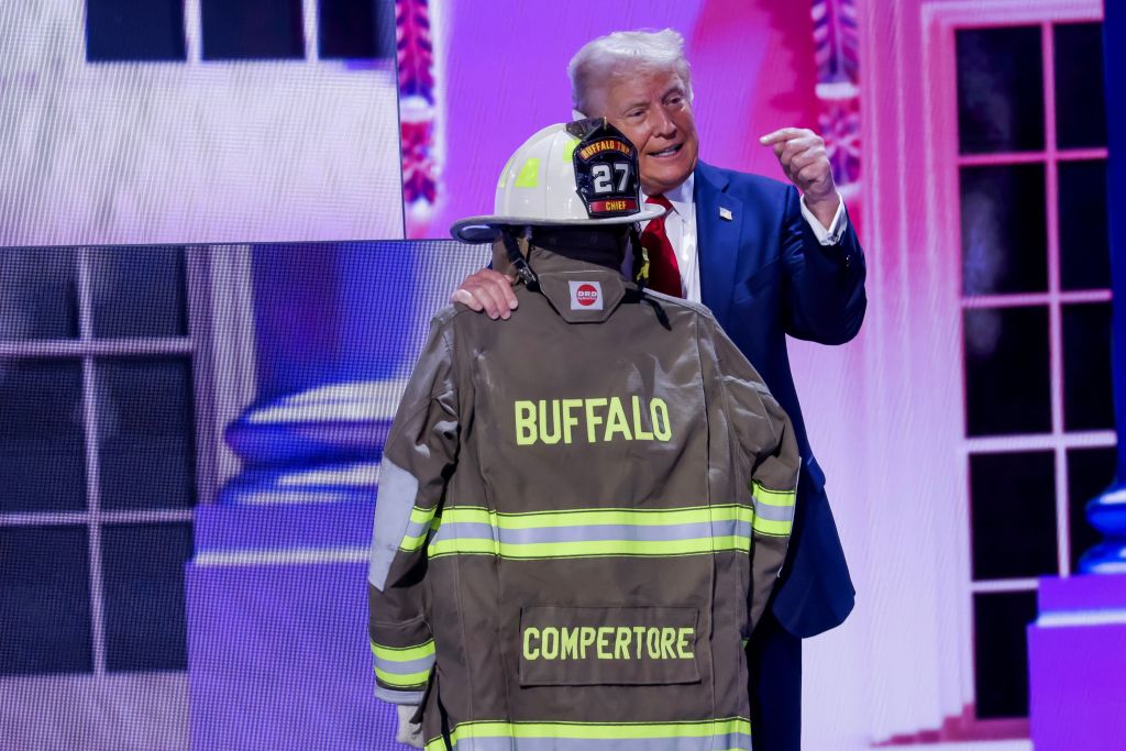 Corey Comperatore’s last name misspelled on firefighter jacket because it wouldn’t fit — not a misstep by Trump campaign, RNC