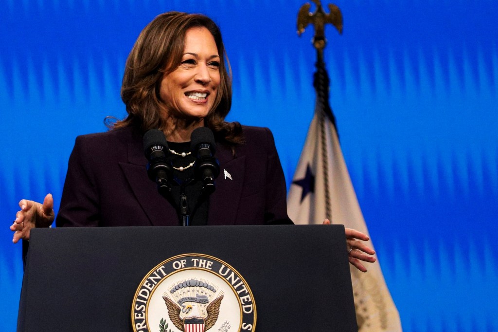 Kamala Harris vows to strengthen unions as she lays out her domestic policy agenda in speech to teachers