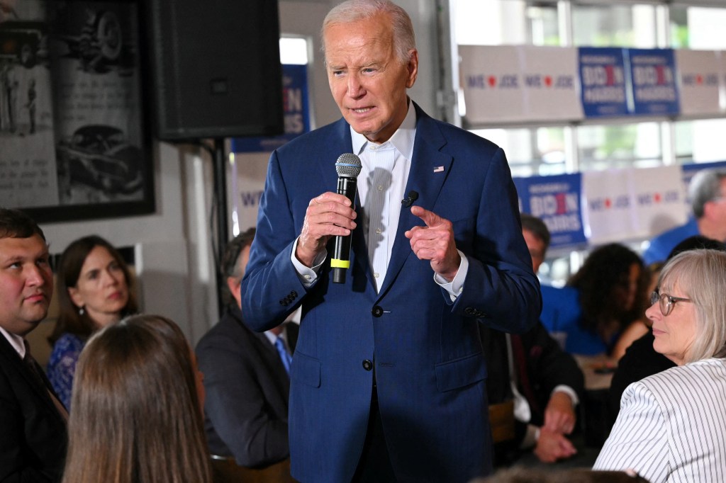 Anti-Israel protests erupt at Biden’s Detroit rally: ‘How many kids have you killed today?’