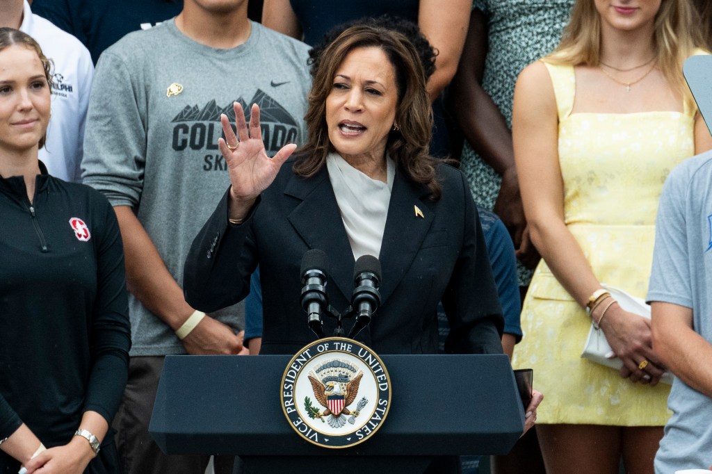 Kamala Harris collects more than half of Dem delegates needed to clinch nomination