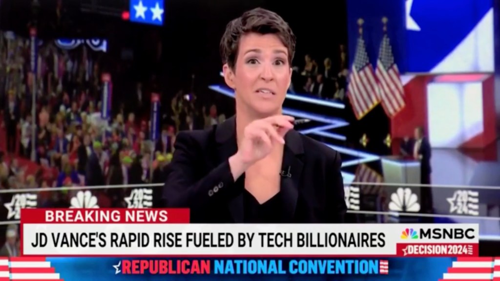 Rachel Maddow claims ‘Lord of the Rings’ is a ‘favorite cosmos’ of the far right