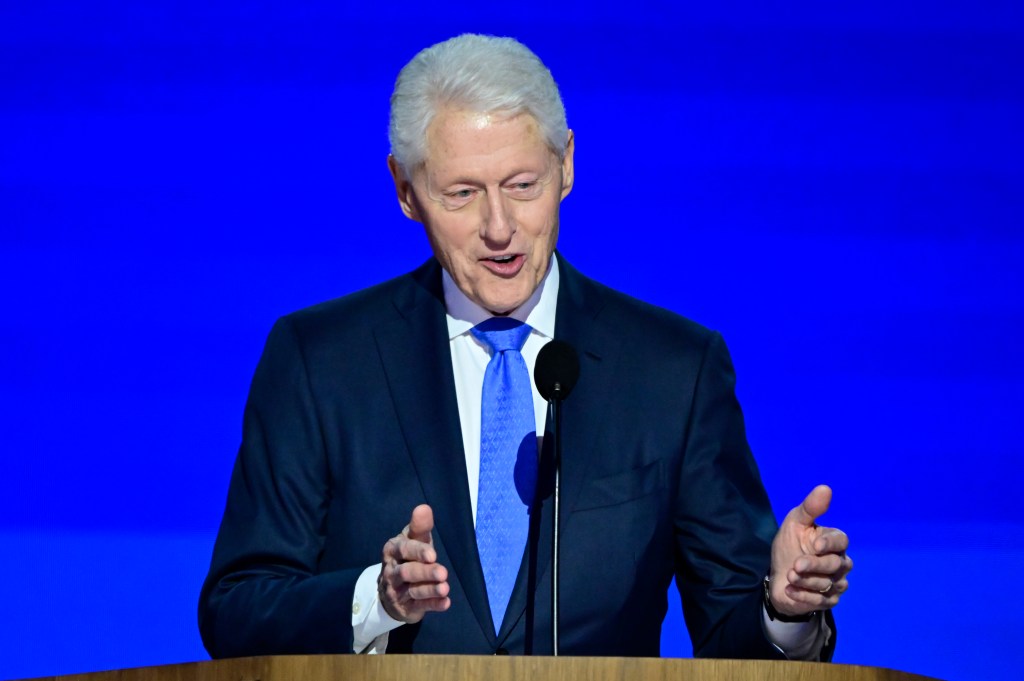 Bill Clinton says he may be unable to speak at future DNCs as hands tremble on stage: ‘Go to the nursing home’