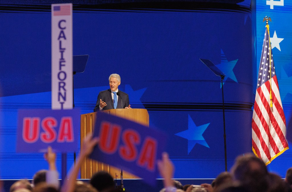 Bill Clinton rewrote somber Democratic convention speech to be ‘more fun’