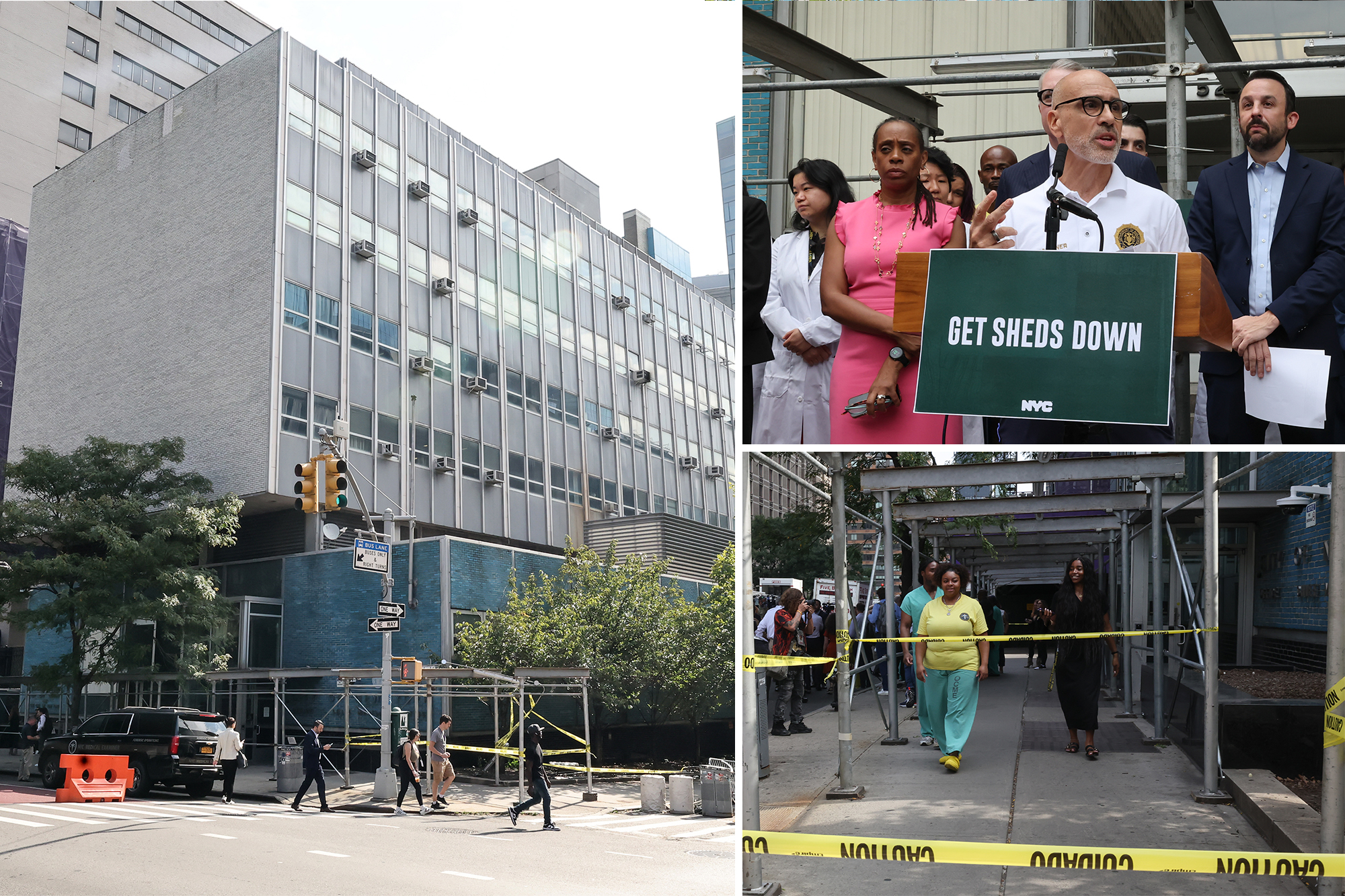 NYC finally tears down oldest sidewalk shed that’s rotting — but some New Yorkers are wondering what took so long