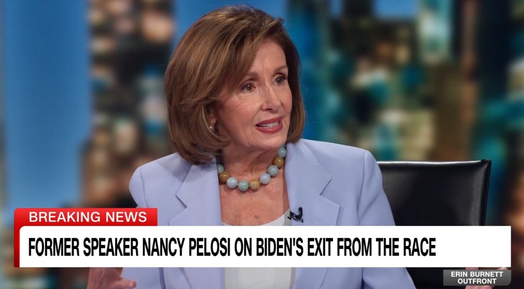 Pelosi and Biden haven’t spoken since he dropped out of presidential race