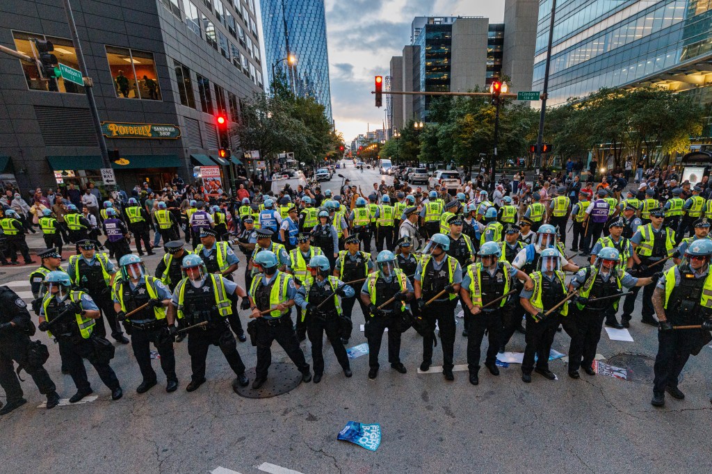 60 violent anti-Israel protesters arrested after second night of DNC descended into chaos