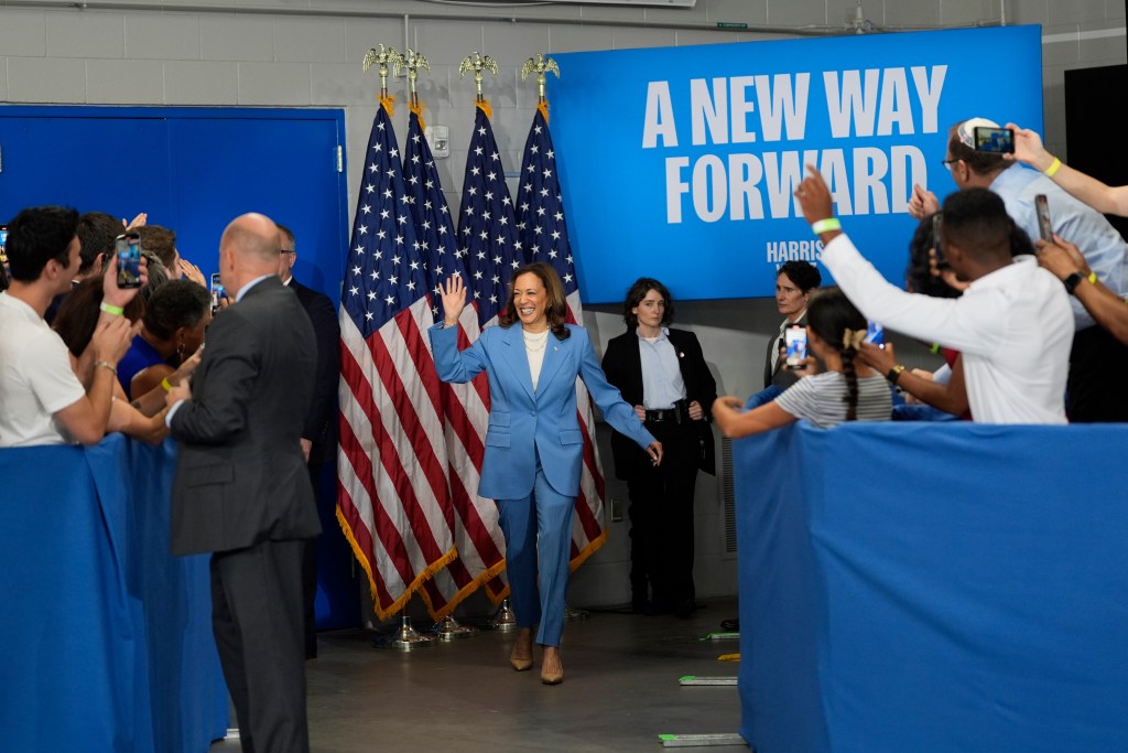 Kamala Harris planning $370M ad blitz in battleground states after Labor Day