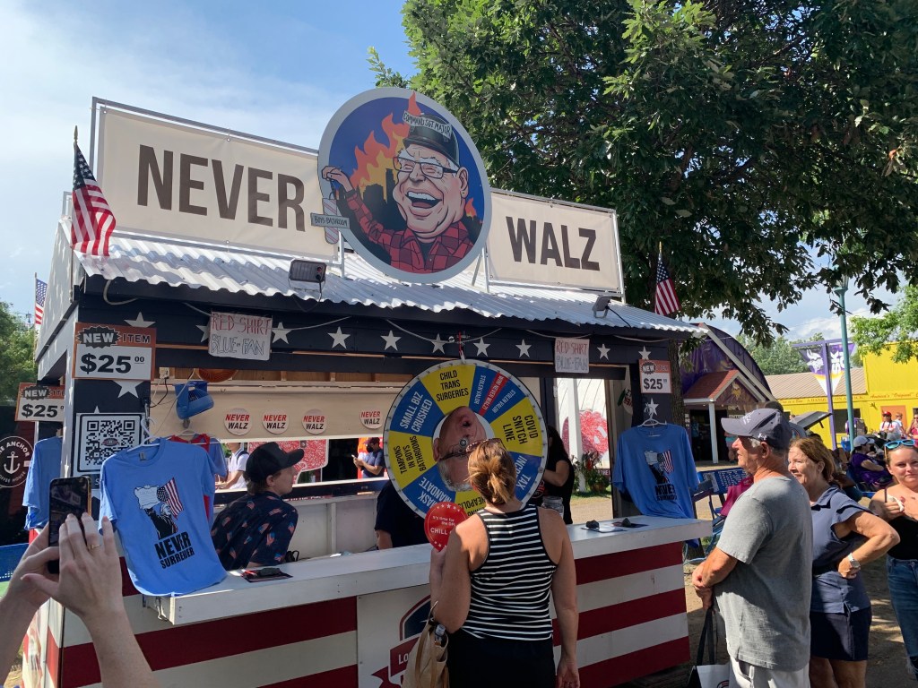 ‘Everyman’ and ‘dictator’: Tim Walz divides Minnesota State Fair as GOP and Dems excited for different reasons