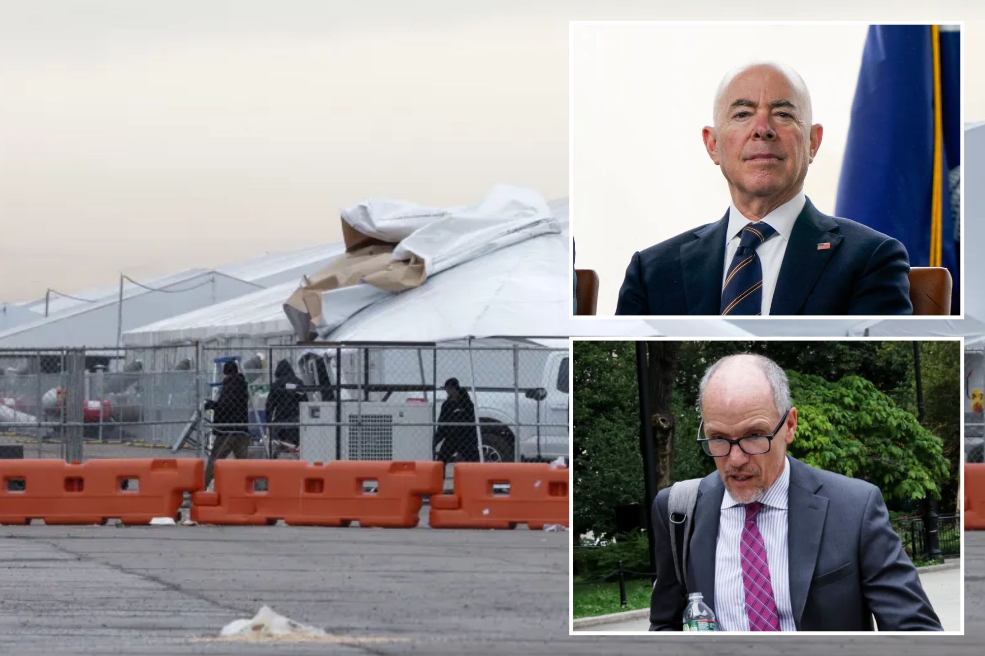 House subpoenas DHS for records on ‘shady backroom deals’ that set up migrant camp at Floyd Bennett Field