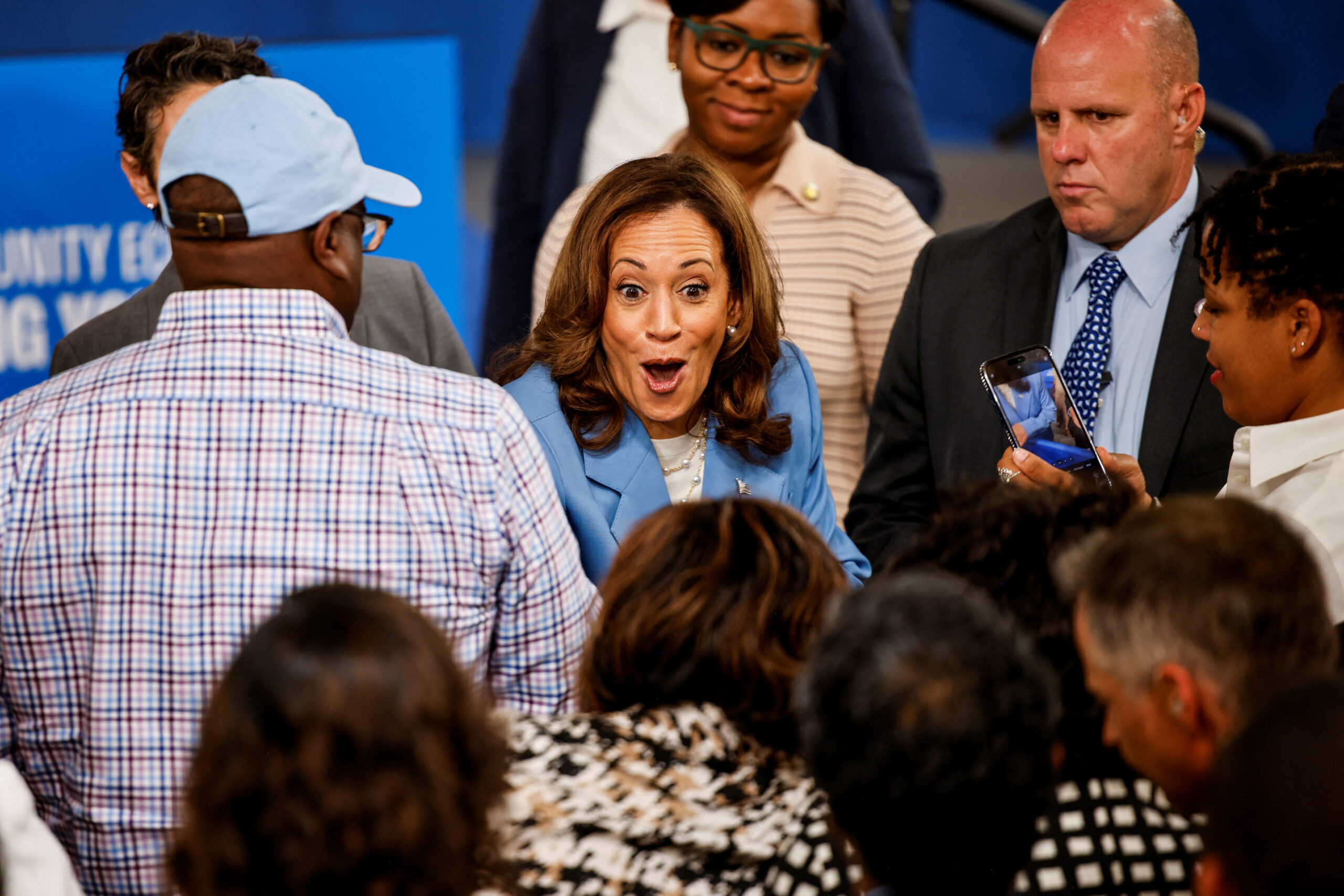 DNC bounce pushes Kamala Harris ahead of Donald Trump in battleground North Carolina