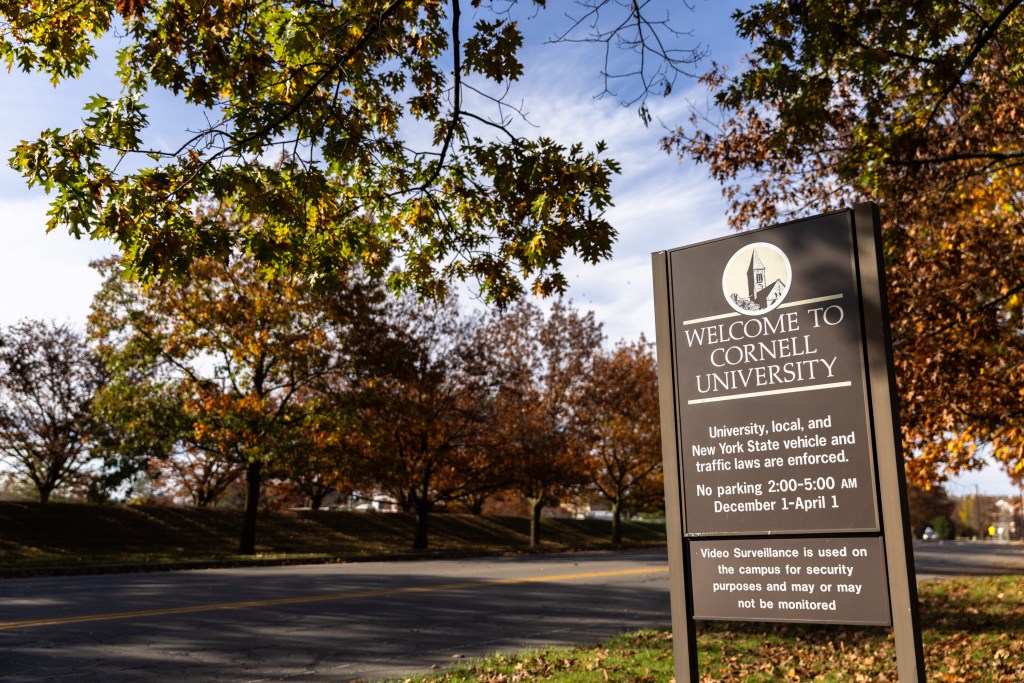 Anti-Israel vandals deface Cornell University on first day of class