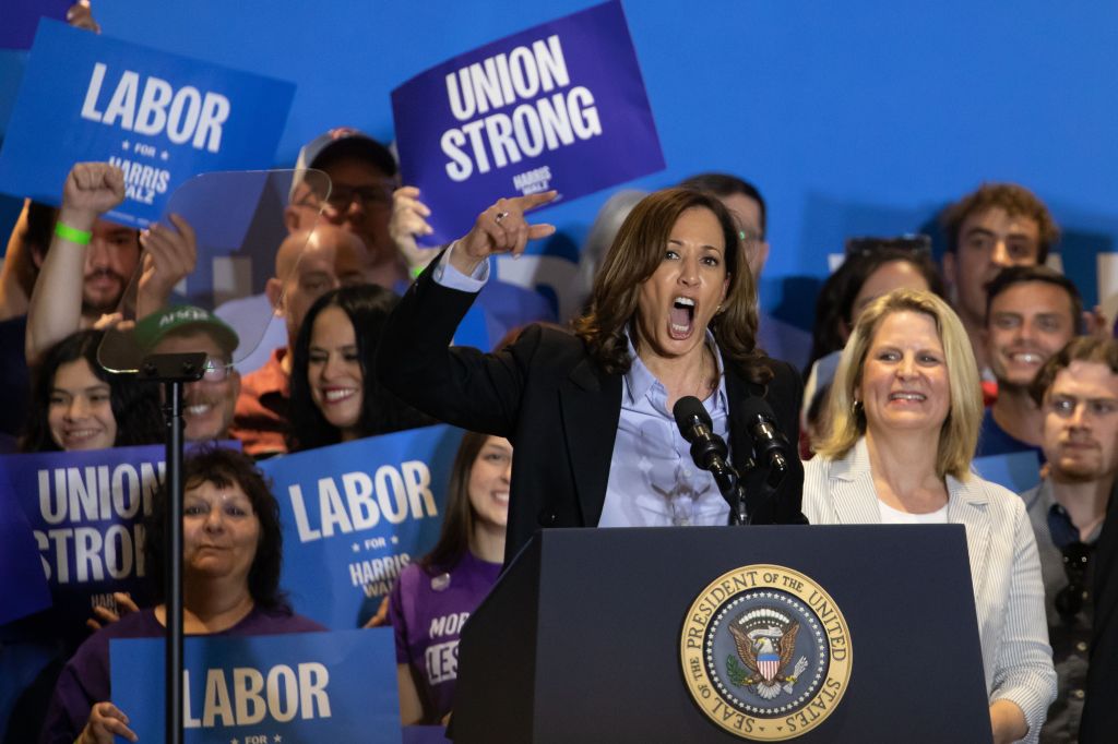 Kamala Harris drops ‘unburdened’ catchphrase again despite mockery