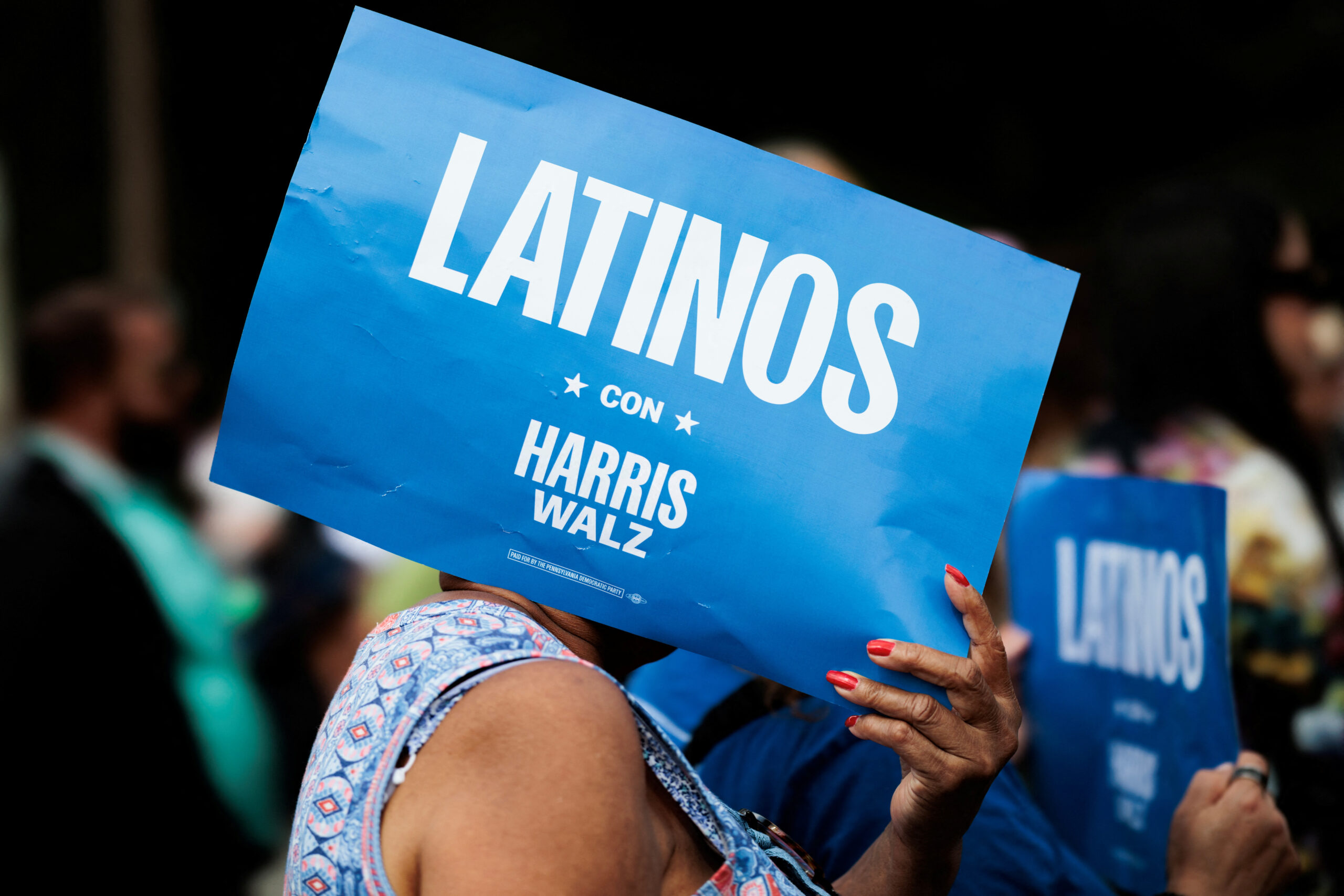 Kamala Harris’ advantage with Latinos slips to lowest for Dems in four election cycles