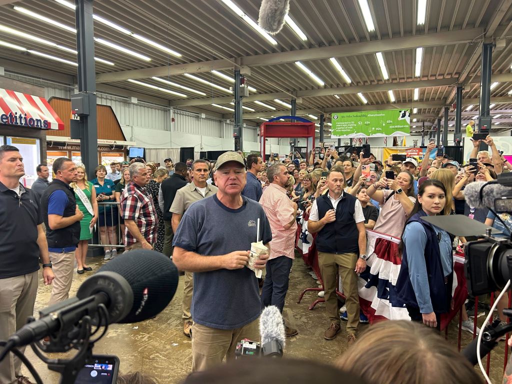 Tim Walz slammed for appearing to flee question about Gaza hostage murders in viral video: ‘Spineless’