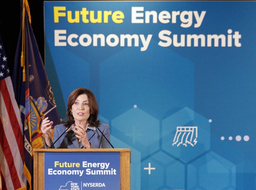 NY Gov. Kathy Hochul doubles down on opposition to fracking — even after Kamala Harris said she backs it