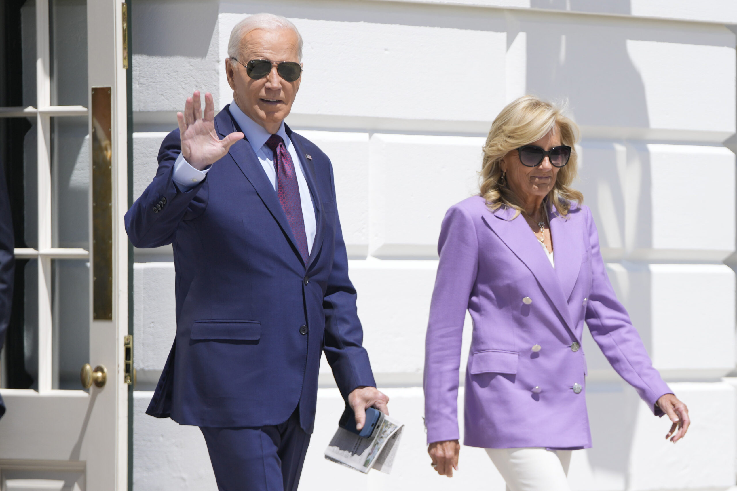 Jill Biden leads one of lame-duck husband’s last Cabinet meetings before hosting Rose Garden party without him