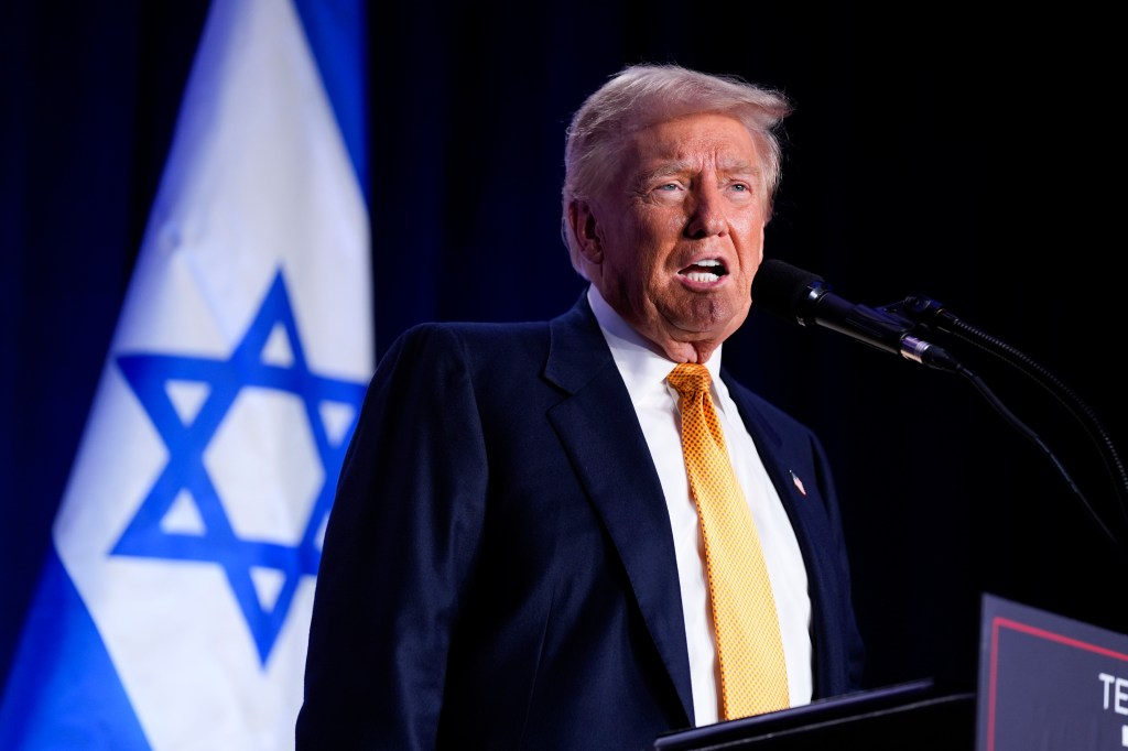 Trump slams Harris for doing ‘absolutely nothing’ to combat antisemitism, calls on her to ‘disavow the support of all Hamas sympathizers’