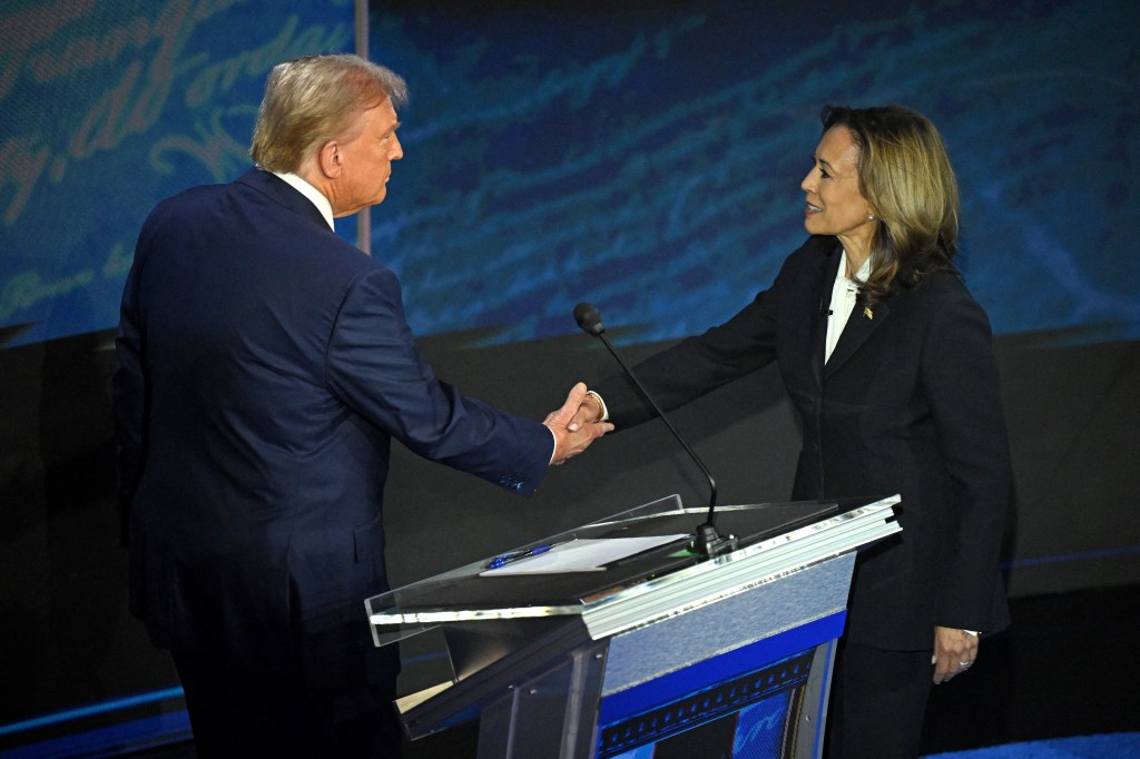 Body language experts reveal Trump and Harris’ unspoken messages on debate stage: ‘Psychological warfare’