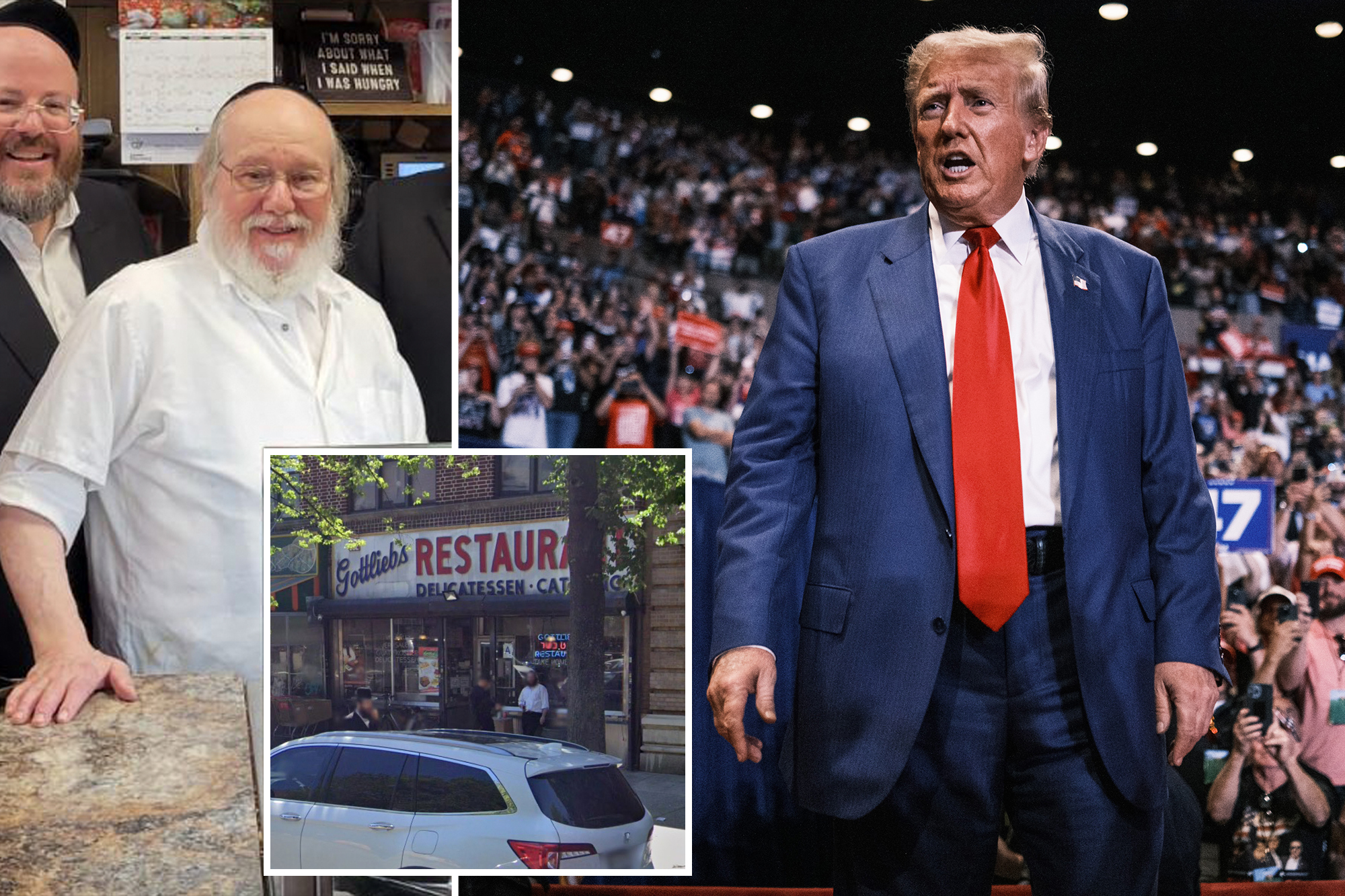 Trump appearance at NYC kosher deli canceled at last minute after owner dies