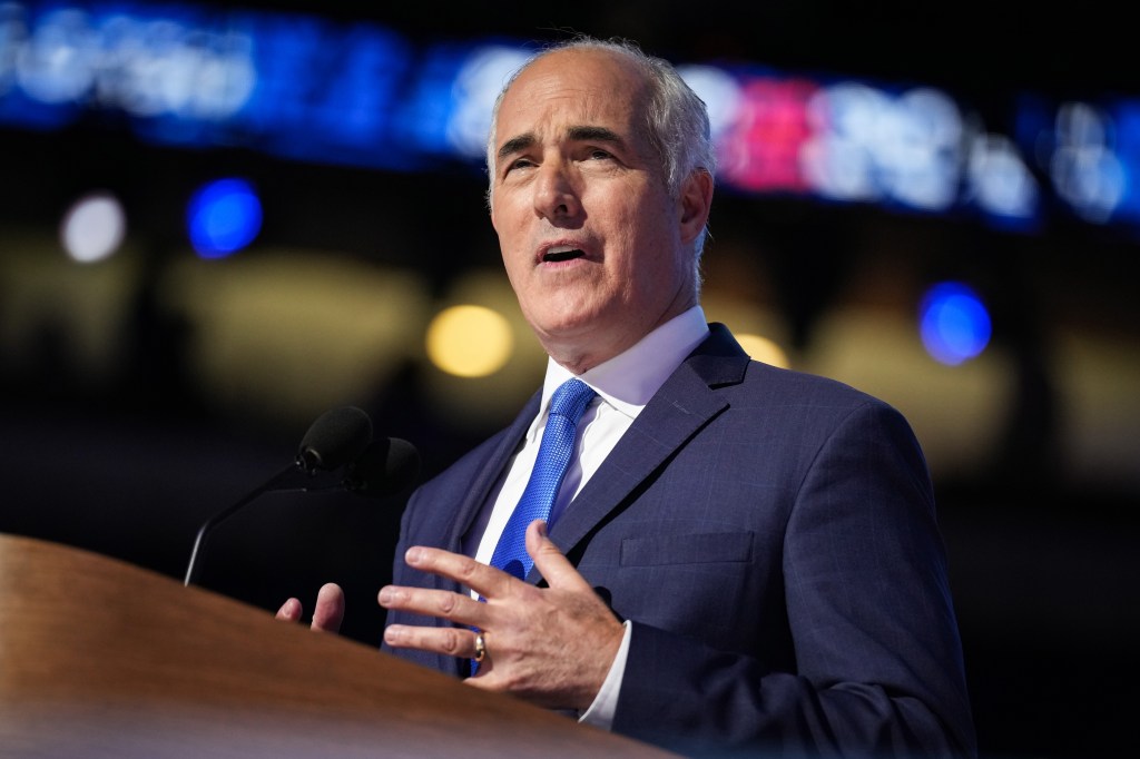 Scranton native Sen. Bob Casey refuses to say if Biden or Harris is better for Pa. in heated debate against Dave McCormick