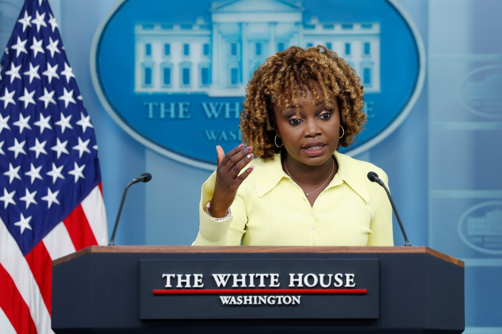 Biden promotes Karine Jean-Pierre to senior adviser — despite struggles as press secretary