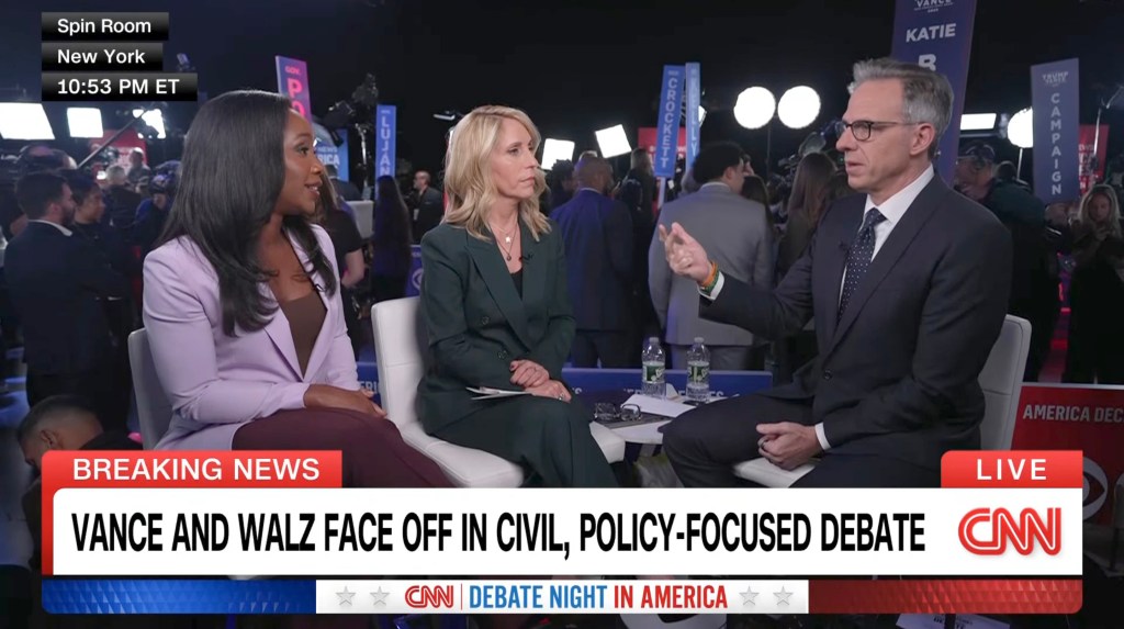 CNN political anchors pan Tim Walz’s VP debate performance: ‘Clear lack of preparation’