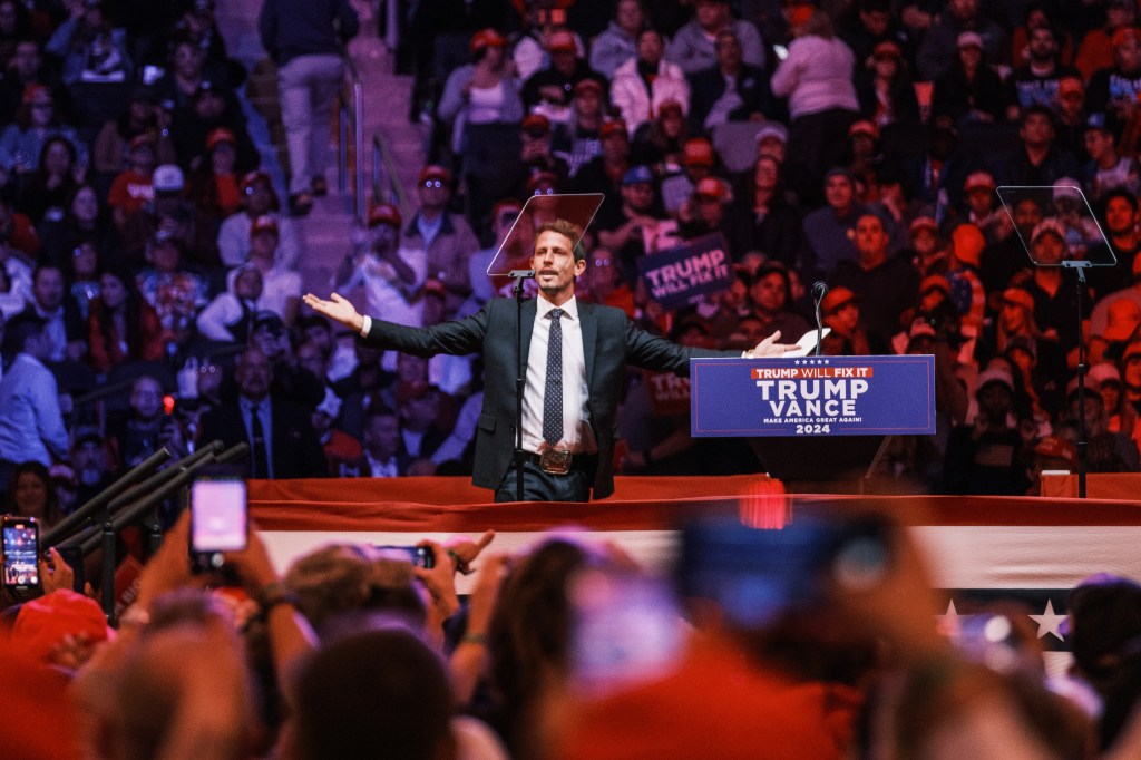 MAGA comedian Tony Hinchcliffe stirs outrage with crude attacks on Latinos, Puerto Rico during Trump MSG rally: ‘Floating garbage’