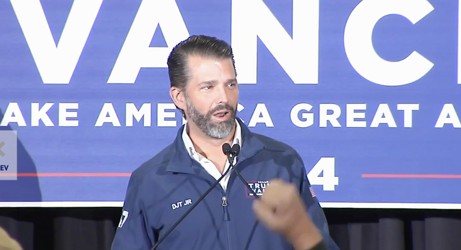 Donald Trump Jr. mocks MSNBC likening dad’s MSG rally to Nazi event 85 years ago: Hitler ‘drank water too’