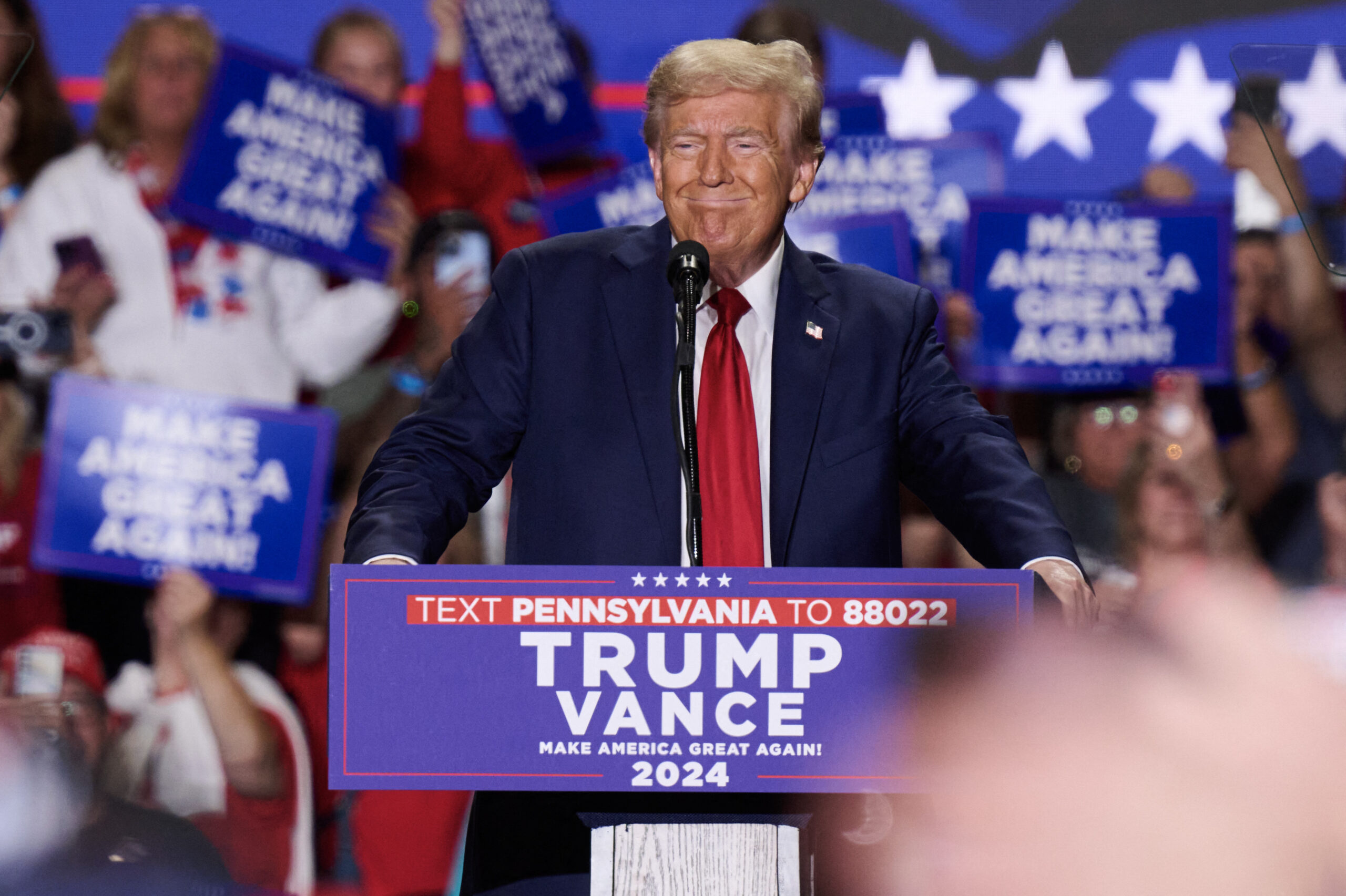 Bellwether Pennsylvania counties move back to Donald Trump: poll