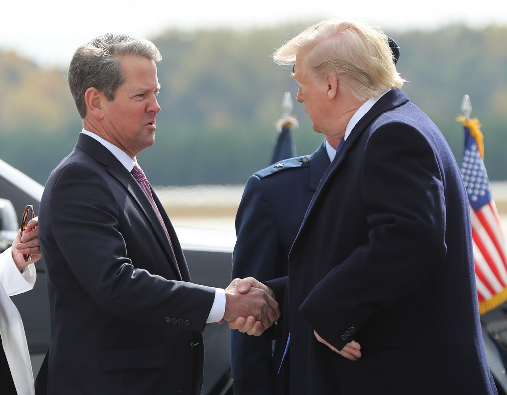 Trump to meet with former foe, Georgia Gov. Brian Kemp, for the first time since 2020 election dispute 