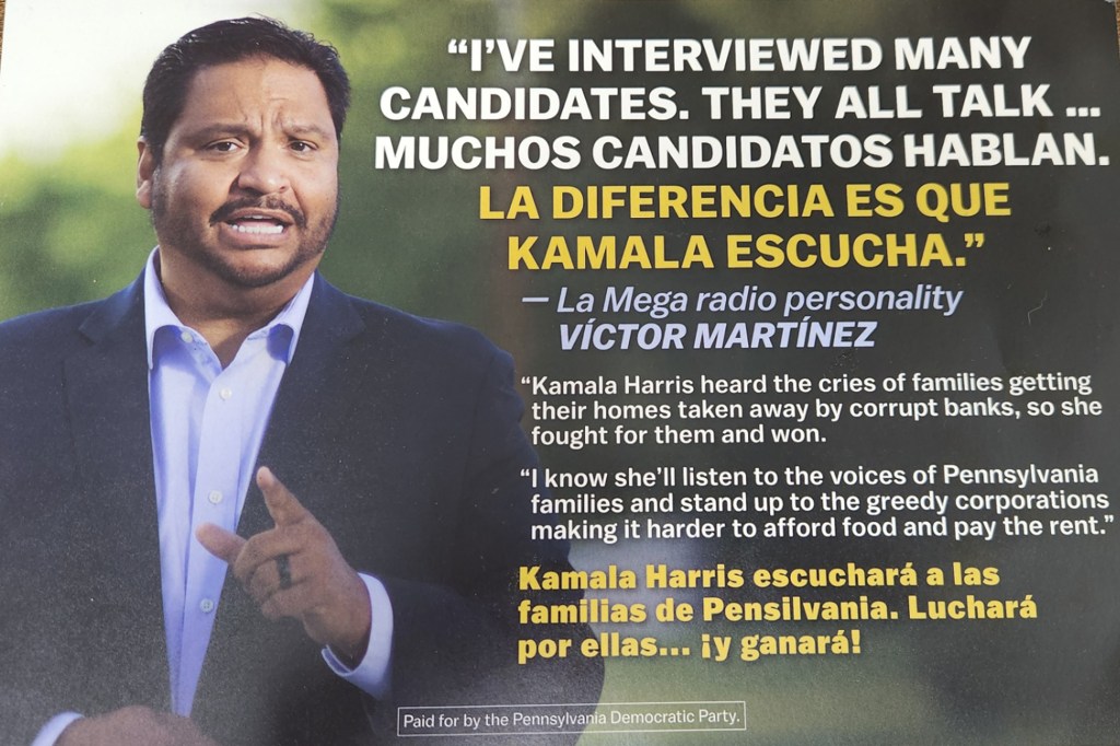 Democrats tout Harris endorsement from Hispanic radio host who went on racist rant about black tourists in Puerto Rico