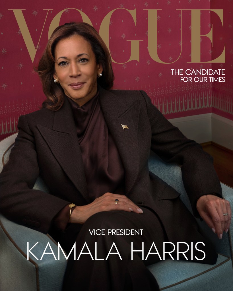 Kamala Harris poses for Vogue cover as magazine delivers gushing tribute: ‘Candidate of our times’