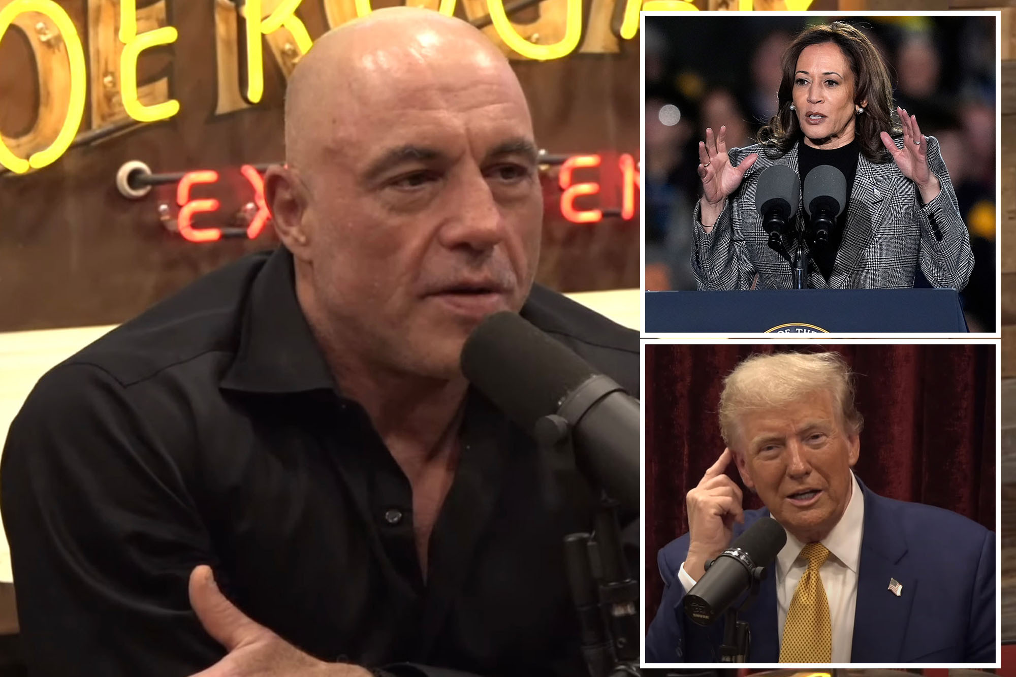 Joe Rogan shoots down Kamala Harris podcast interview over campaign’s demands