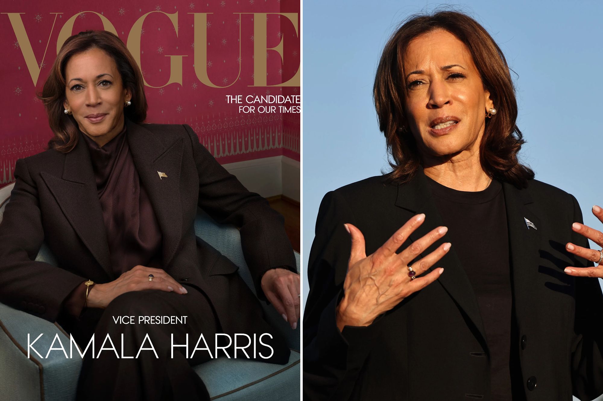 Kamala Harris’ airbrushed photo on Vogue cover panned by critics: ‘Holy Photoshop Batman’