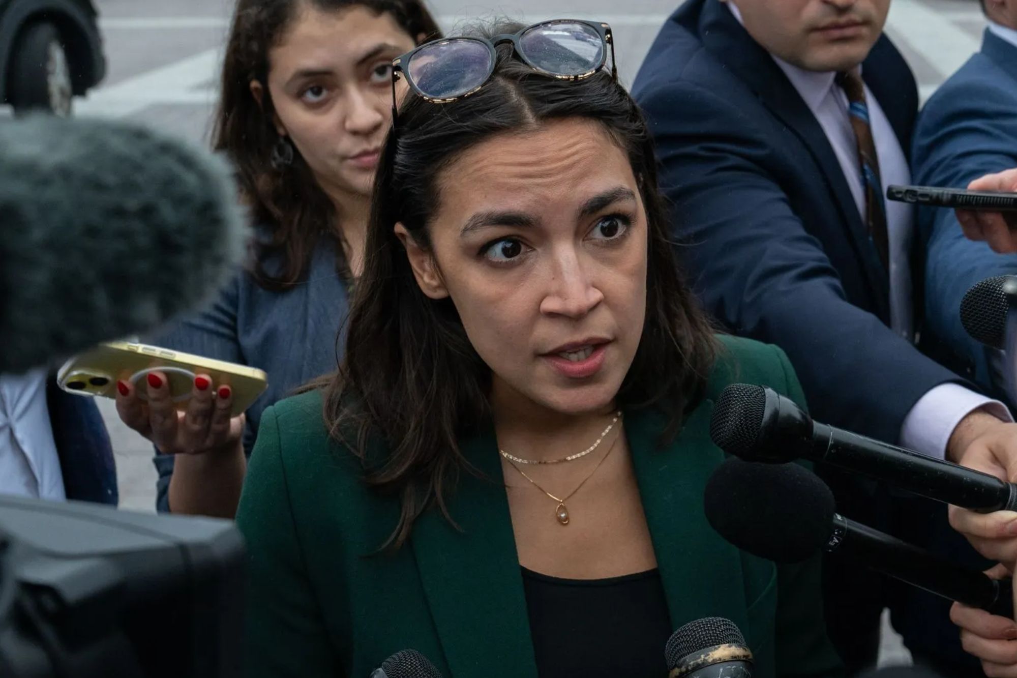 AOC faces censure from Democratic Socialists for recognizing Israel’s right to exist — despite pol’s criticisms of Hamas war