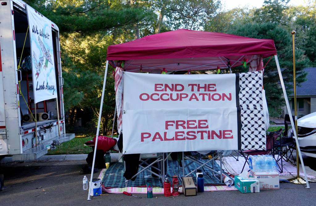 Jewish Democratic rep faces anti-Israel encampment outside his Ohio home on Oct. 7 anniversary: ‘Don’t think they have any boundaries’